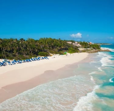 Crane Beach in Barbados