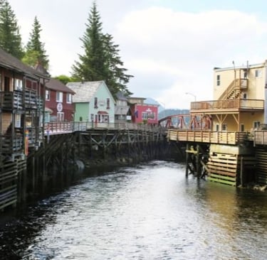 Creek Street in Ketchikan