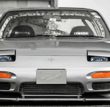 Static lowered nissan