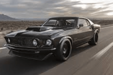 Black Mustang Shelby GT