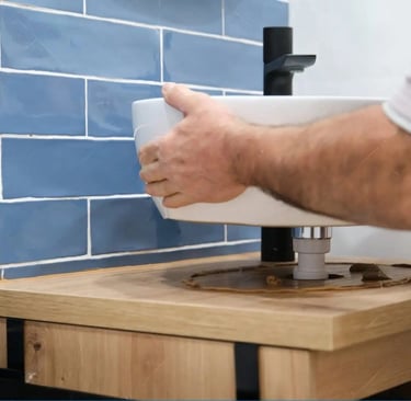 Sexta Fase Reforma Baños - Equipamiento: instalación de mobiliario y sanitarios