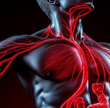 الدم الذي يدور حول الجسم