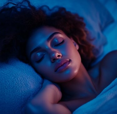 امرأة نائمة