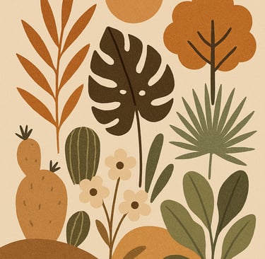 Garden illustration multicultural body diversity obesity support Paris
