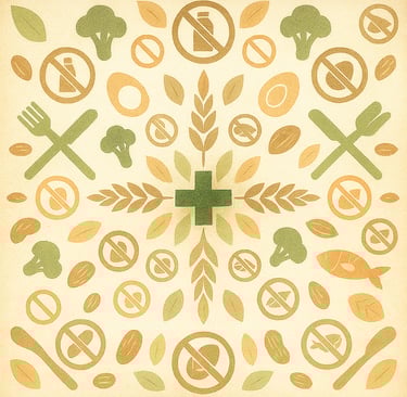 Illustration arbre équilibre TCA alimentation végétale éthique santé Paris