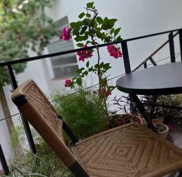 Sillas plegables encordadas