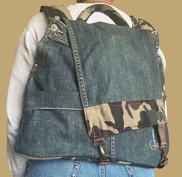 Denim Conversion Backpack