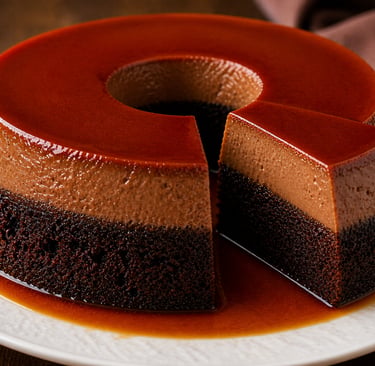 Bolo Pudim de Chocolate