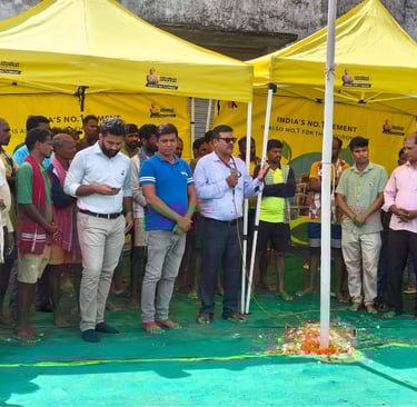 Eye Camp at Ultratech Cement Depot