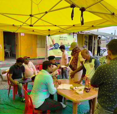 Mobile Van Camp at Ultratech Cement Depot