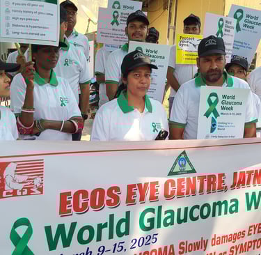 World Glaucoma Week Awareness Rally