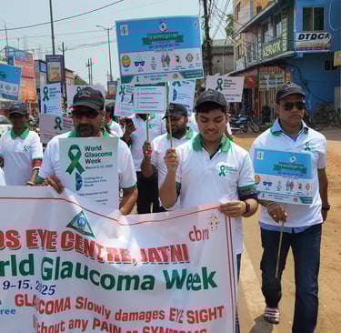 World Glaucoma Week Awareness Rally