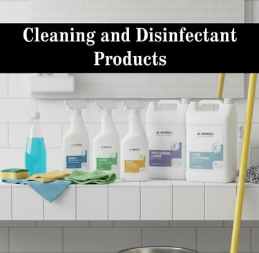 Al Morouj Modern Company Cleaning and Disinfectant Products