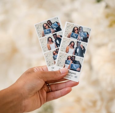 Blink&Bliss Photo Booth Prints in Bakersfield