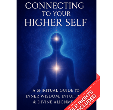 Connecting to Your Higher Self ebook cover – spiritual awakening and intuition guide, instant PDF do