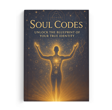 Soul Codes PLR ebook cover – spiritual alignment guide with private label rights, instant download