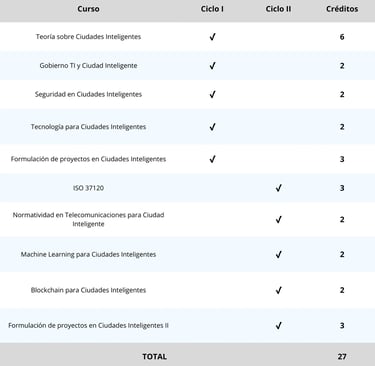 Plan de estudios detallado de la Diplomatura en Ingeniería Clínica: módulos y asignaturas clave.