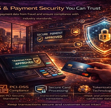 secure POS payment system protecting financial transactions