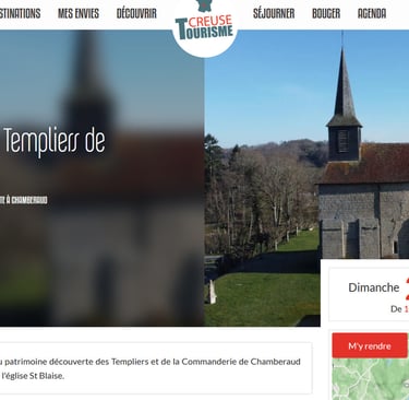 journées patrimoine 2025 Creuse Tourisme