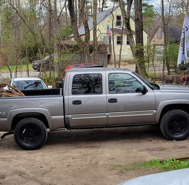 Silverado rocker panels replaced and rust mitigation