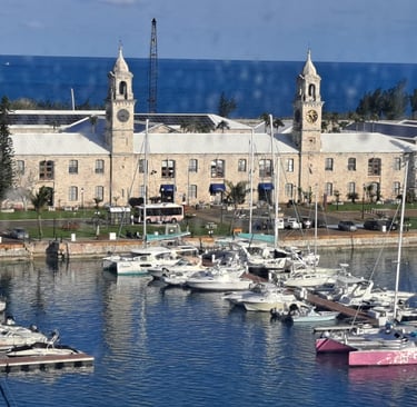 Large Fort with two clock towers