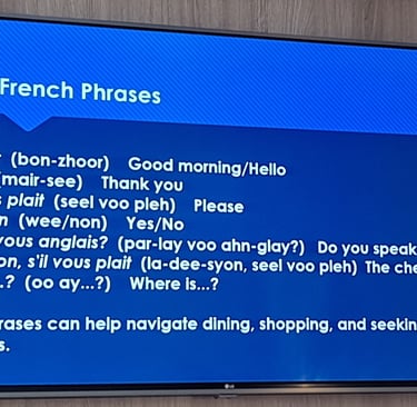 Useful French Phrases