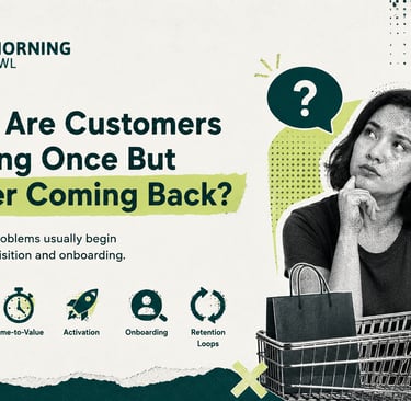 Why Are Customers Buying Once But Never Coming Back