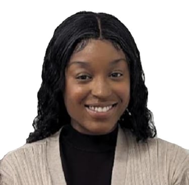 a woman in a beige cardigan and sweater