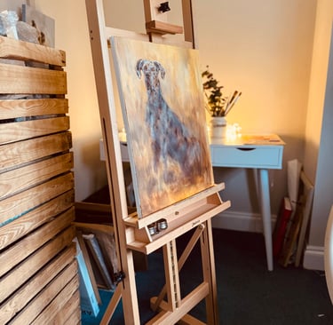 My H Frame Easel