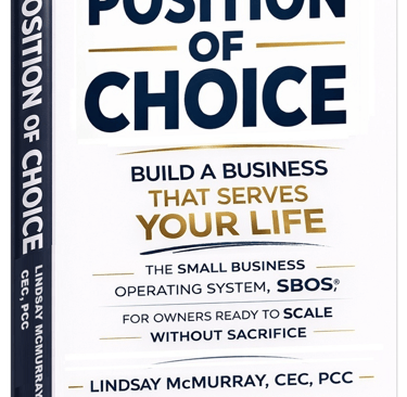 Position of Choice™ book - for business owners ready to scale without sacrifice