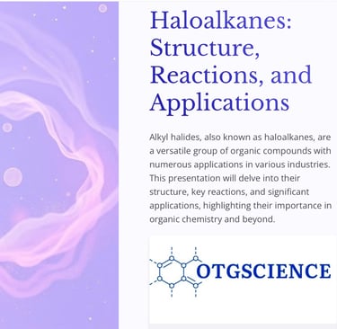 Haloalkanes