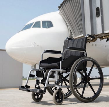 Wheelchair accessible travel Pakistan airport boarding assistance for disabled passengers