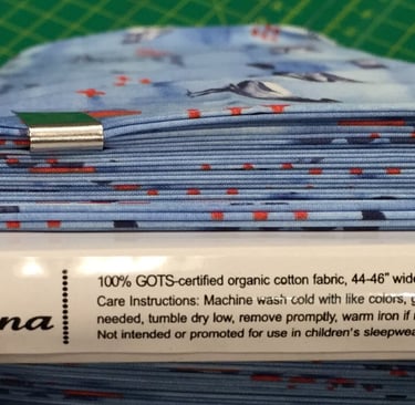 knit fabric on the bolt