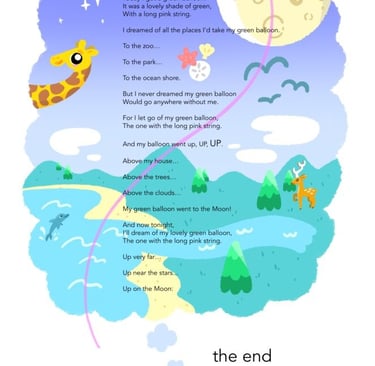 a child's poem about the end of a balloon