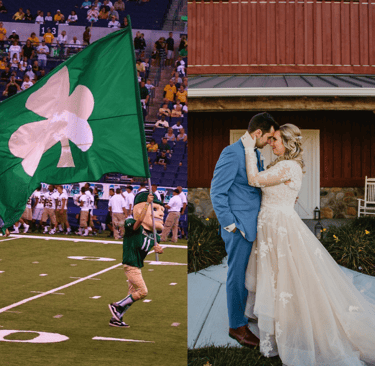 Victor McCarty Mascot and Wedding