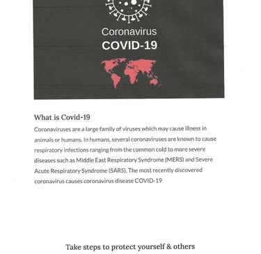 COVID -19 poster