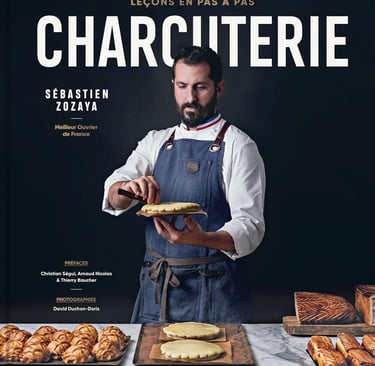 Livre sur la charcuterie - Sébastien Zozaya