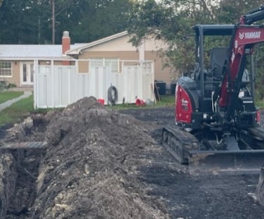 mini Excavator rentals Starke, fl