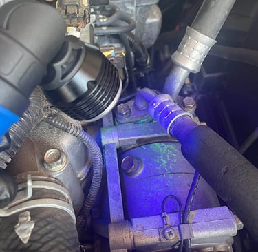 Car AC Leak