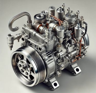 Car AC Compressor Replacement