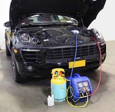 Porsche AC Repair in Dubai