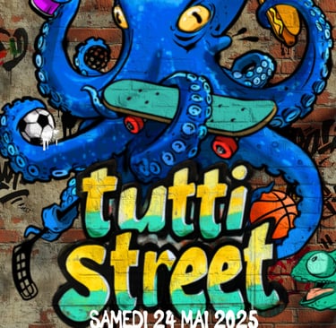 Démonstration artistique de Double Dutch par les RopeStylers à Tuttistreet 2025 à Lancy (Suisse)