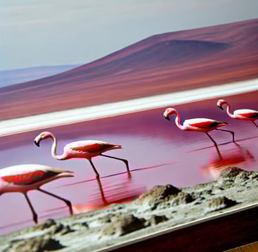 Lake Natron in Tanzania