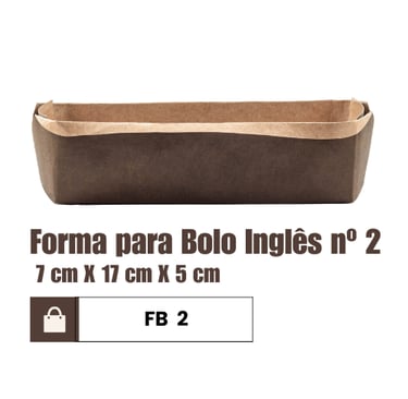 Forma para bolo inglês forneável