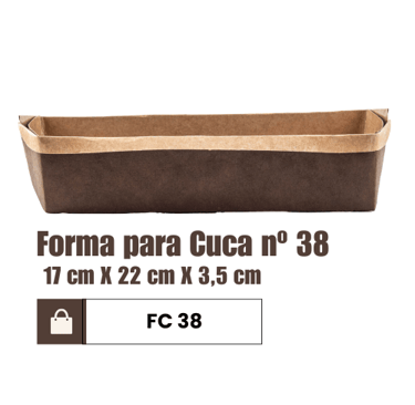 forma descartável para bolo