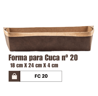 forma descartável para bolo