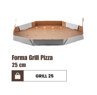 forma descartável para pizza