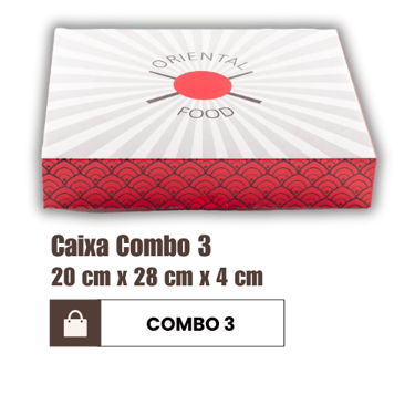 Caixa para sushi