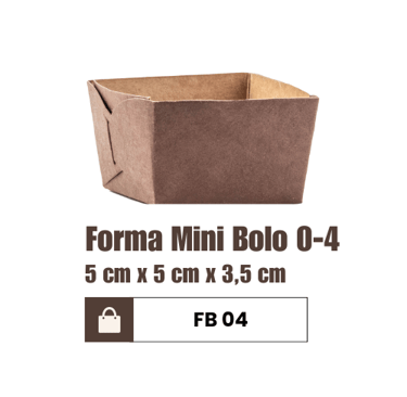 forma descartável para bolo
