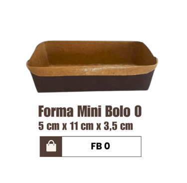 forma descartável para bolo